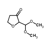 CAS 登录号：287183-59-9， 2-(二甲氧基甲基)二氢-3(2H)-呋喃酮