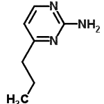 CAS 登录号：28732-64-1， 4-丙基-2-嘧啶胺