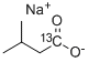 结构式 CAS# 287389-33-7, 异戊酸钠-1-13C