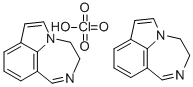 CAS 登录号：28740-72-9， 3,4-二氢-吡咯并(3,2,1-jk)(1,4)苯并二氮杂卓高氯酸盐 (2:1)