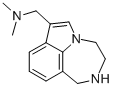 CAS 登录号:28740-97-8, 7-((二甲基氨基)甲基)-1,2,3,4-四氢吡咯并(3,2,1-jk)(1,4)苯并二氮杂卓