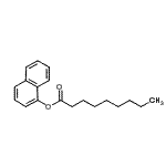 CAS 登录号：28749-26-0， 1-萘基壬酸酯