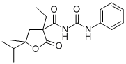 CAS#: 28755-10-4， 1-(3-Ethyl-5-Isopropyl-5-Methyl-2-Oxotetrahydro-3-Furoyl)-3-Phenyl-Urea
