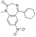 CAS 登录号：28781-64-8， 甲硝西泮