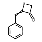 CAS 登录号：28786-93-8， 2-亚苄基-3-噻吩基乙基酮