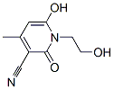CAS 登录号:28799-82-8, 1,2-二氢-6-羟基-1-(2-羟基乙基)-4-甲基-2-氧代烟腈