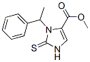 CAS 登录号：2881-38-1， 2,3-二氢-3-(1-苯基乙基)-2-硫代-1H-咪唑-4-羧酸甲酯