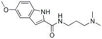 CAS 登录号：28837-73-2， N-(3-二甲基氨基丙基)-5-甲氧基-1H-吲哚-2-甲酰胺