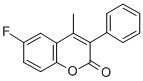 CAS 登录号：288399-91-7， 6-氟-4-甲基-3-苯基香豆素