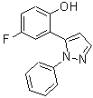 CAS 登录号：288401-63-8， 4-氟-2-(1-苯基-1H-吡唑-5-基)苯酚
