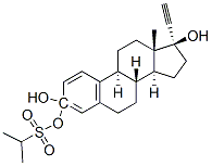 CAS 登录号：28913-23-7， 19-去甲-17a-孕甾-1,3,5(10)-三烯-20-炔-3,17-二醇 3-(2-丙烷磺酸酯)