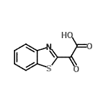 CAS 登录号：28917-80-8， 1,3-苯并噻唑-2-基(氧代)乙酸