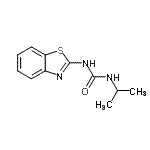 CAS 登录号：28956-64-1， 1-(1,3-苯并噻唑-2-基)-3-异丙基脲