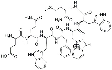 CAS 登录号：289632-61-7， (D-谷氨酰 5,D-色氨酰 7,9,10)-物质 P (5-11)