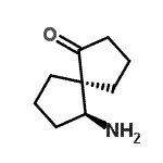 CAS 登录号：289665-71-0， (5S,6S)-6-氨基螺[4.4]壬烷-1-酮