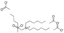 CAS 登录号：2897-46-3， 三正己基锡乙酸酯