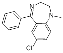 CAS 登录号：2898-12-6， 美达西泮