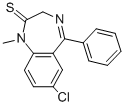 CAS 登录号：2898-13-7， 硫西泮