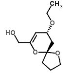 CAS 登录号：289891-20-9， [(5R,9R)-9-乙氧基-1,6-二氧杂螺[4.5]癸-7-烯-7-基]甲醇