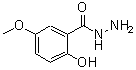 CAS 登录号：2905-83-1， 2-羟基-5-甲氧基苯甲酰肼