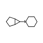 CAS 登录号：29094-47-1， 1-(双环[3.1.0]己-6-基)哌啶