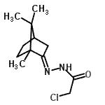 CAS 登录号：29118-71-6， 2-氯-N'-[(2E)-1,7,7-三甲基双环[2.2.1]庚-2-亚基]乙酰肼
