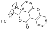 CAS 登录号：29125-63-1， 3-(9-氧杂蒽基羧基)奎宁环盐酸盐