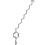CAS 登录号：29147-92-0， 4-(十二烷氧基)苯甲腈
