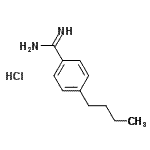 CAS 登录号：29147-98-6， 4-丁基苯甲脒盐酸盐(1:1)