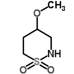 CAS#: 291514-18-6， 4-Methoxy-1,2-Thiazinane 1,1-Dioxide