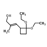 CAS#: 291537-74-1， (2E)-3-(2,2-Diethoxycyclobutyl)-2-Methyl-2-Propen-1-Ol
