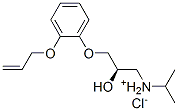 CAS 登录号：29208-41-1， (R)-[3-[2-(烯丙氧基)苯氧基]-2-羟基丙基]异丙基胺盐酸盐