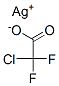 CAS 登录号：2923-14-0， 氯二氟乙酸银(1+)