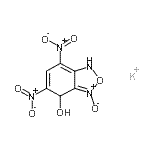 CAS#: 29267-75-2， Potassium 5,7-Dinitro-3-Oxido-1,4-Dihydro-2,1,3-Benzoxadiazol-3-Ium-4-Ol