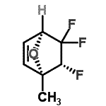 CAS 登录号：292820-82-7， (1R,4S,6R)-5,5,6-三氟-1-甲基-7-氧杂双环[2.2.1]庚-2-烯