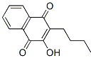 CAS 登录号：29366-46-9， 2-丁基-3-羟基-1,4-萘醌