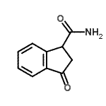 CAS 登录号：29427-71-2， 3-氧代-1-茚满甲酰胺