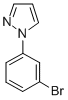 结构式 CAS# 294877-33-1, 1-(3-溴苯基)-1H-吡唑