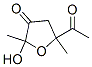 CAS 登录号：29549-78-8， 5-乙酰基二氢-2-羟基-2,5-二甲基呋喃-3(2H)-酮