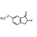CAS 登录号：295779-78-1， 2-氟-6-甲氧基-1-茚满酮