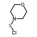 CAS 登录号：2958-89-6， 4-(氯硫基)吗啉