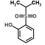 CAS 登录号：29725-22-2， 2-(异丙基磺酰基)苯酚