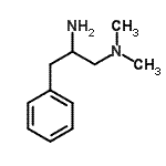 CAS 登录号：29802-24-2， N<sup>1</sup>,N<sup>1</sup>-二甲基-3-苯基-1,2-丙烷二胺