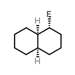 CAS 登录号：298197-81-6， (1R,4aR,8aR)-1-氟十氢萘