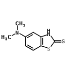 CAS 登录号：298687-01-1， 5-(二甲基氨基)-1,3-苯并噻唑-2(3H)-硫酮