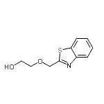 CAS 登录号：2988-22-9， 2-(1,3-苯并噻唑-2-基甲氧基)乙醇