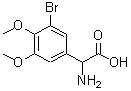 CAS#: 299163-83-0， Amino(3-Bromo-4,5-Dimethoxyphenyl)Acetic Acid