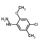 CAS#: 299168-47-1， (4-Chloro-2-Methoxy-5-Methylphenyl)Hydrazine