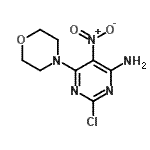CAS#: 29955-44-0， 2-Chloro-6-(4-Morpholinyl)-5-Nitro-4-Pyrimidinamine