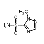 CAS 登录号：29982-59-0， 1-甲基-1H-1,2,4-三唑-5-磺酰胺